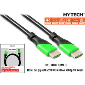 Hytech HY-HD4K3 HDMI TO HDMI 3m kablo