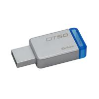 Kingston 64GB USB 3.0 DataTraveler 50 (Metal/Blue