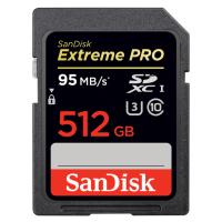 SanDisk Extreme Pro SDHC 512GB - 95MB/s V30 UHS-I U3