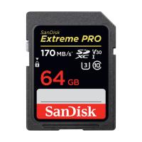 SanDisk Extreme Pro SDXC Card 64GB - 170MB/s V30 UHS-I U3