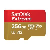 SanDisk Extreme microSDXC 256GB+SD Adapter+Rescue Pro Deluxe