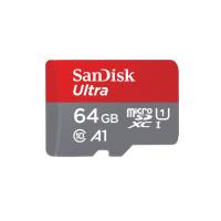 SanDisk Ultra Android microSDXC 64GB + SD Adapter + Memory Zone App 100MB/s A1 Class 10 UHS-I