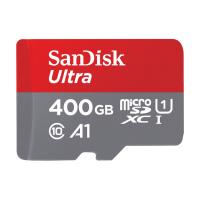 SanDisk Ultra Android microSDXC 400GB + SD Adapter + Memory Zone App 100MB/s A1 Class 10 UHS-I