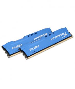 KINGSTON 16GB 1866MHz DDR3 CL10 DIMM (Kit of 2) HyperX FURY Blue