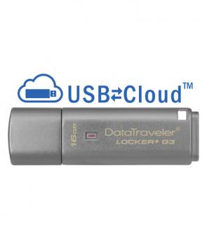 Kingston 16GB 3.0 DTLPG3 w/Hardware encryption, USBtoCloud
