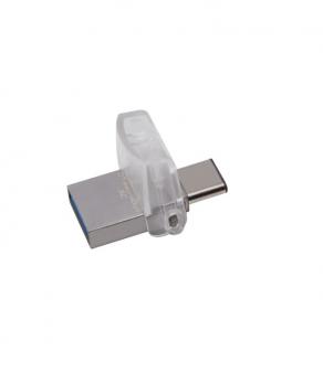 Kingston 128GB DT microDuo 3C, USB 3.0/3.1 + Type-C flash drive