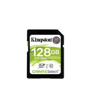 Kingston 128GB SDXC Canvas Select 80R CL10 UHS-I
