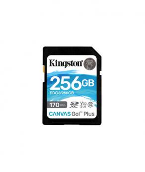 Kingston 256GB SDXC Canvas Go Plus 170R C10 UHS-I U3 V30