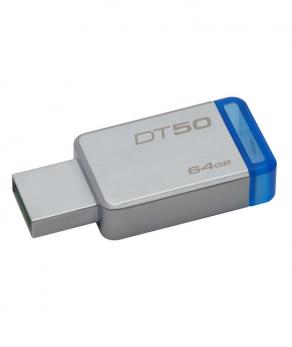 Kingston 64GB USB 3.0 DataTraveler 50 (Metal/Blue