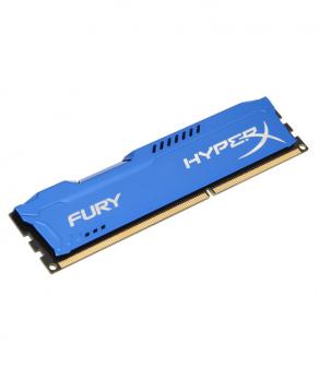 Kingston 8GB 1600MHz DDR3 NonECC CL10 DIMM HyperX FURY Blue