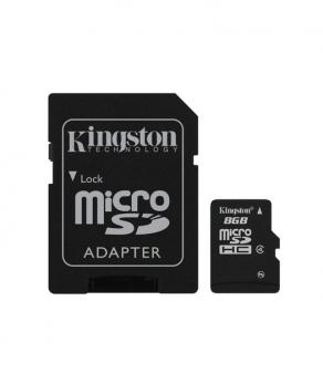 KINGSTON 8GB microSDHC Class 4 Flash Card