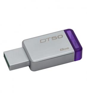 Kingston 8GB USB 3.0 DataTraveler 50 (Metal/Purple)
