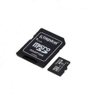 KINGSTON 8GB microSDHC UHS-I Class 10 Industrial Temp Card + SD Adapter