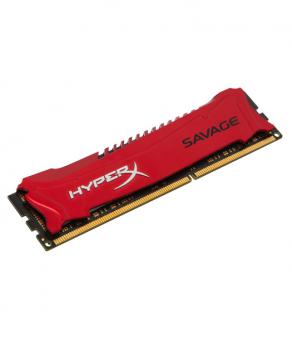 Kingston HyperX  Red - 4GB Module - DDR3 1600MHz Intel XMP