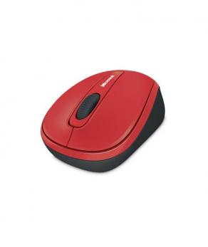 Microsoft Wireless Mbl Mouse 3500-Red