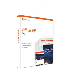 Office 365 Ev Türkçe (6 Kullanıcı 1 Yıl)