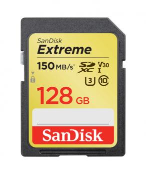 SanDisk Extreme SDXC Card 128GB