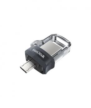 SanDisk Ultra Dual Drive m3.0 128GB Grey & Silver