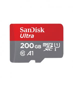 Sandisk Ultra microSDXC 200 GB A1 Class 10 UHS-I