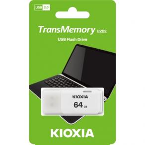 Kioxia U202 64GB USB2.0 LU202W064GG4 Beyaz