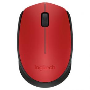 Logitech M110 Silent Mouse Usb Red 910-005489