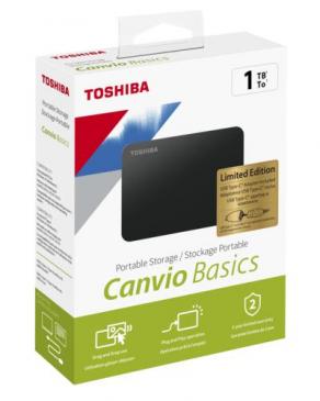 Toshiba 2.51TB USB 3.2+Type-c Canvio HDTB410EK3AB