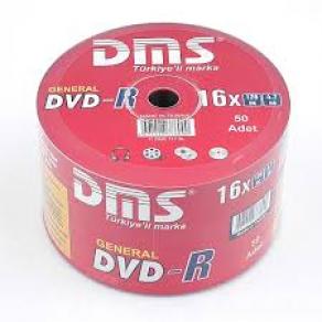 DMS Boş DVD-R (50 Adet)..
